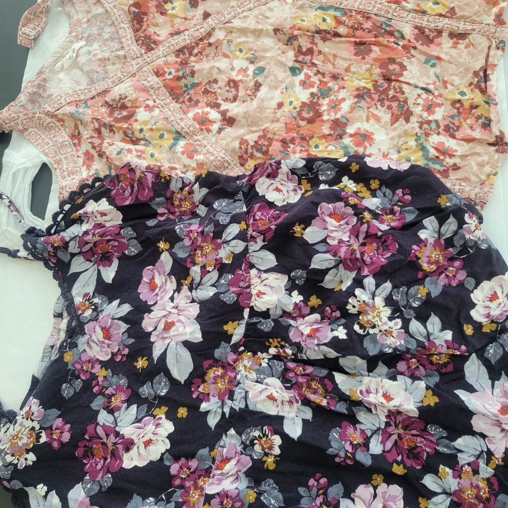 Floral Print Women's Tank Tops